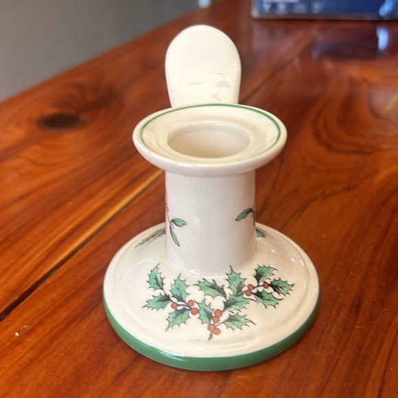 Spode Christmas Votive Cup and Candle Holder - Picture 2 of 11